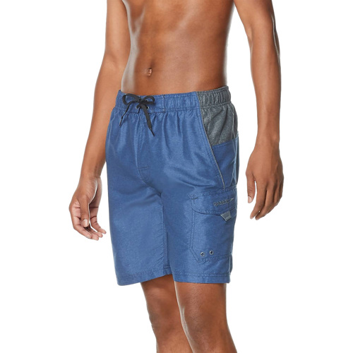 Speedo Marina Sport Volley Swim Short for Men X-Large Blue Aster